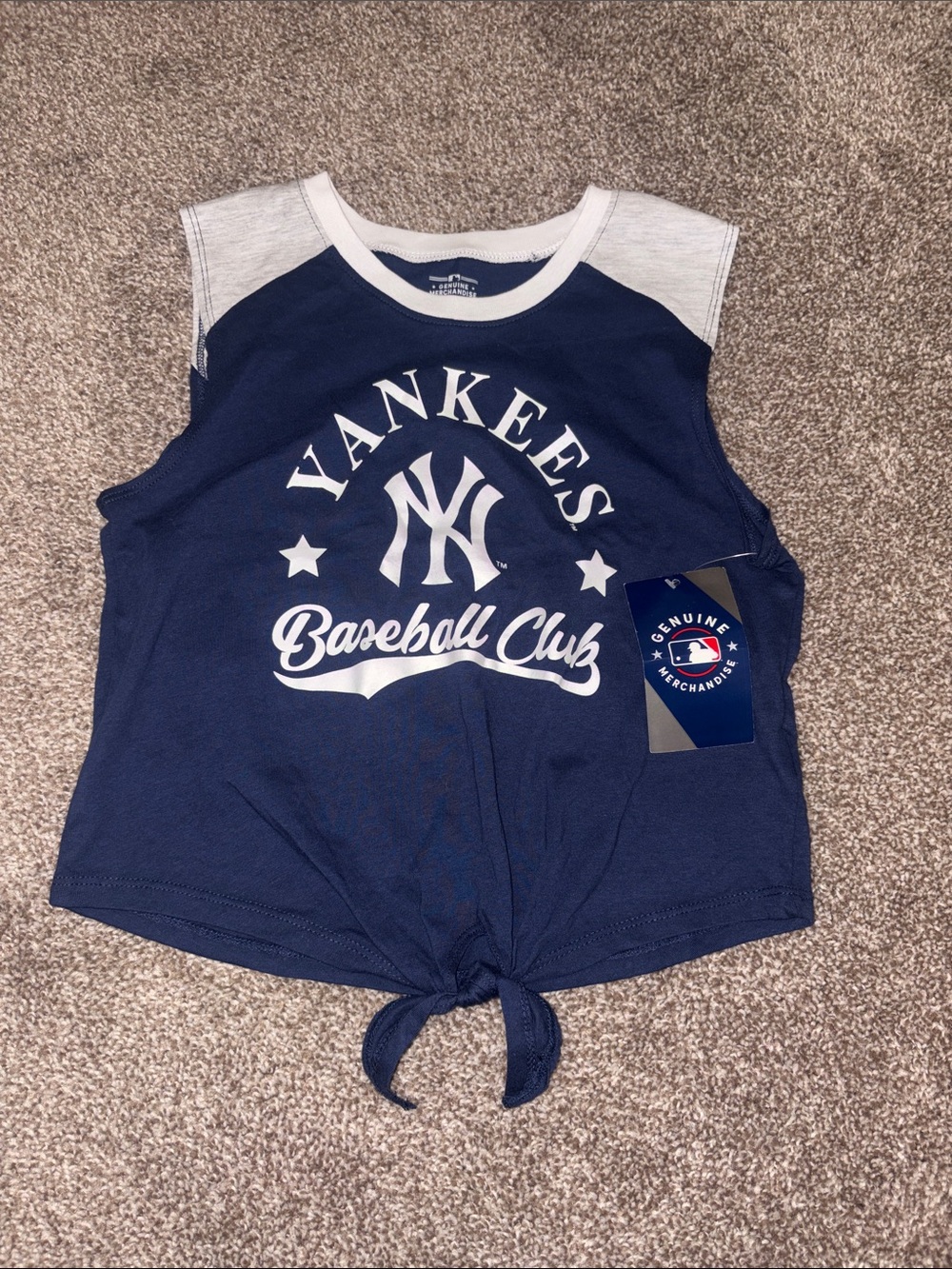 Women’s New York Yankees Tie Tank Top